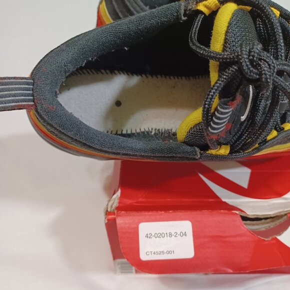 Nike Air Max 97 QS CT4525-001 Mens Sz 9 Black Chile Red Yellow Running Shoes